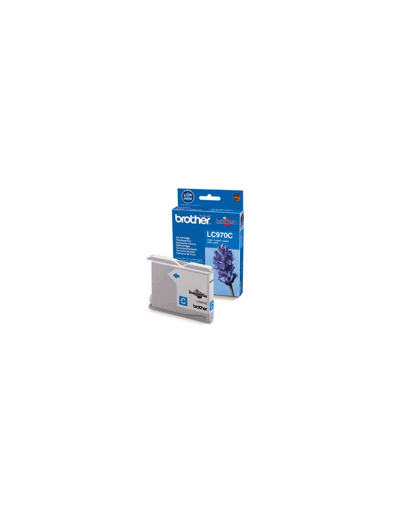 Cartuccia Originale Brother LC-970C (Ciano 300 pagine) Cartuccia Originale Brother LC-970C (Ciano 300 pagine)