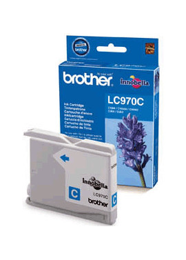 Cartuccia Originale Brother LC-970C (Ciano 300 pagine)