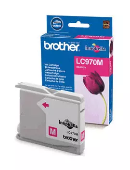 Cartuccia Originale Brother LC-970M (Magenta 300 pagine)