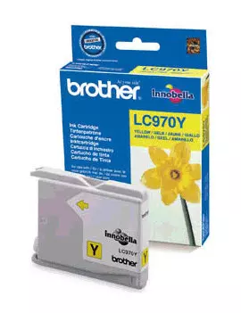 Cartuccia Originale Brother LC-970Y (Giallo 300 pagine)