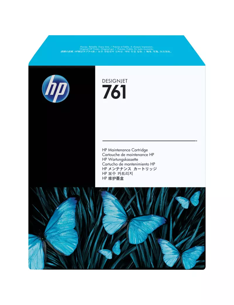 Cartuccia Originale HP CH649A 761 (Trasparente di Pulizia) Cartuccia Originale HP CH649A 761 (Trasparente di Pulizia)