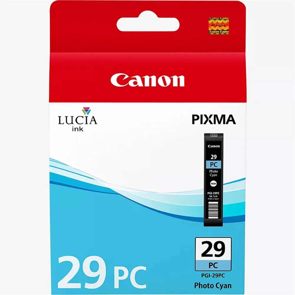 Cartuccia Originale Canon PGI-29pc 4876B001 (Ciano Foto 36 ml)