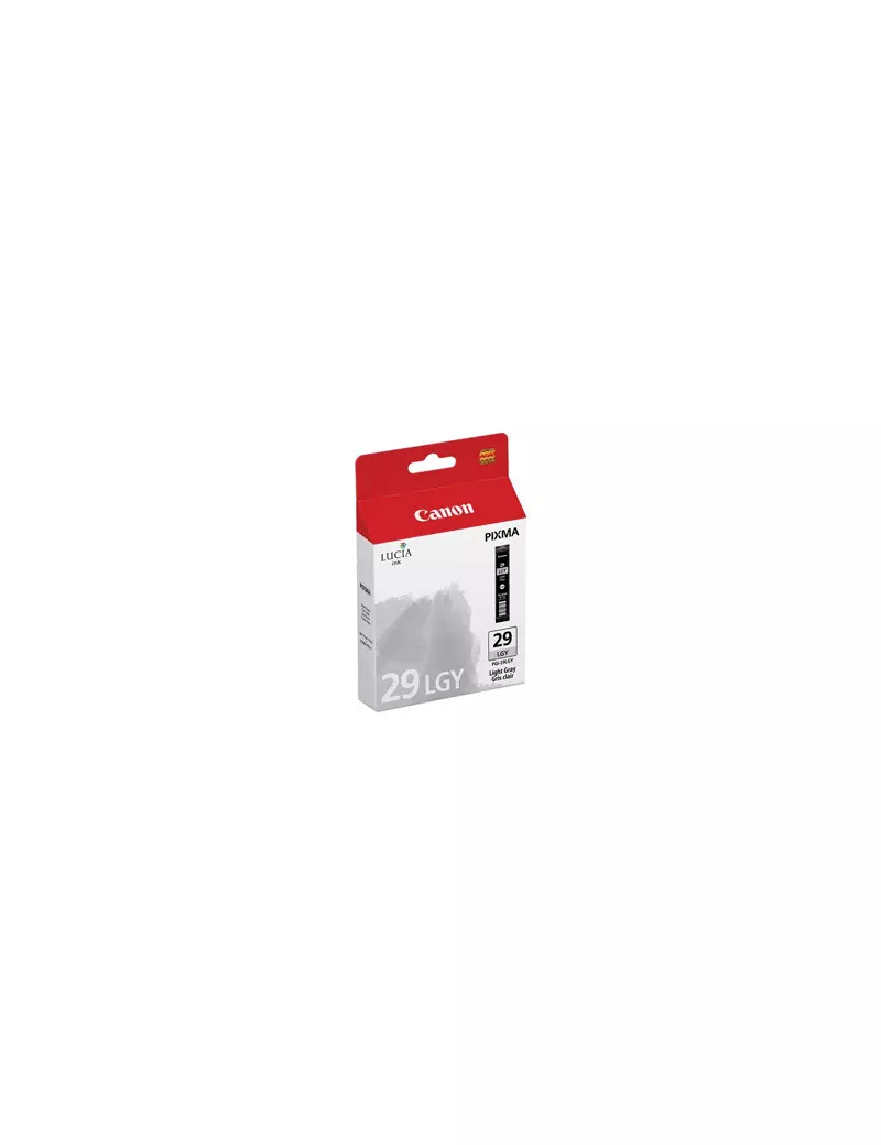 Cartuccia Originale Canon PGI-29lgy 4872B001 (Grigio Chiaro 36 ml) Cartuccia Originale Canon PGI-29lgy 4872B001 (Grigio Chiaro 36 ml)
