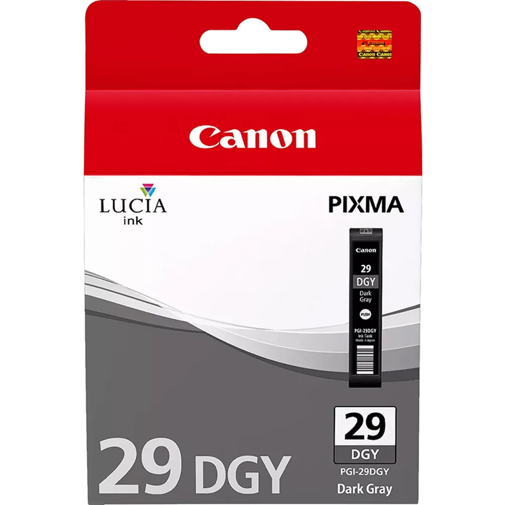 Cartuccia Originale Canon PGI-29dgy 4870B001 (Grigio Scuro 36 ml)