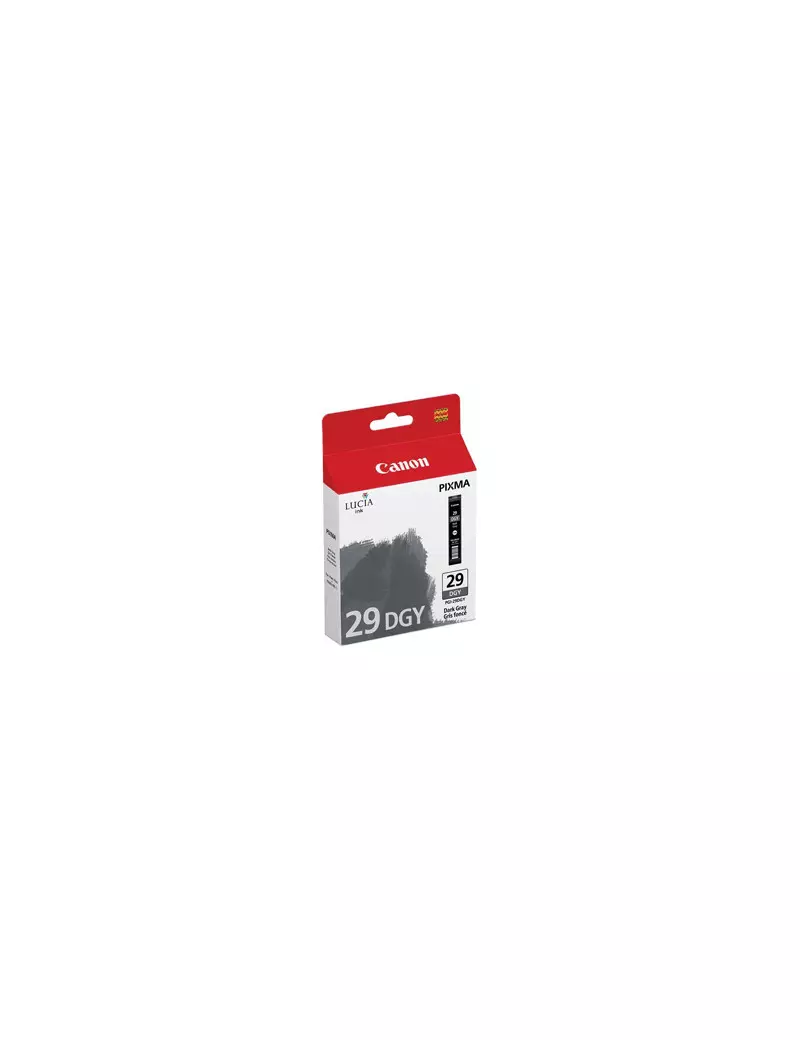 Cartuccia Originale Canon PGI-29dgy 4870B001 (Grigio Scuro 36 ml) Cartuccia Originale Canon PGI-29dgy 4870B001 (Grigio Scuro 36 ml)