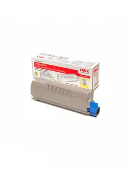 Toner Originale Oki 43324421 (Giallo 5000 pagine)