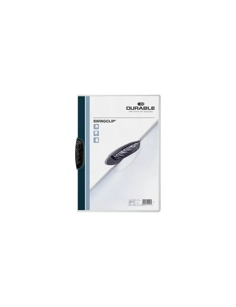 Cartellina Swingclip Durable - A4 - 3 mm - 2284-00 (Assortiti Conf. 5) Cartellina Swingclip Durable - A4 - 3 mm - 2284-00 (Assortiti Conf. 5)