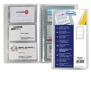 Portabiglietti da Visita Personalizzabile Favorit - 60 Biglietti - 12,5x20,5 cm - 100460554 (Trasparente)