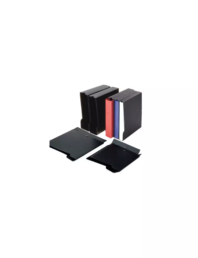 Custodia per Raccoglitori Sei Rota - A4 - Dorso 25 mm - 67142510 (Nero) Custodia per Raccoglitori Sei Rota - A4 - Dorso 25 mm - 67142510 (Nero)