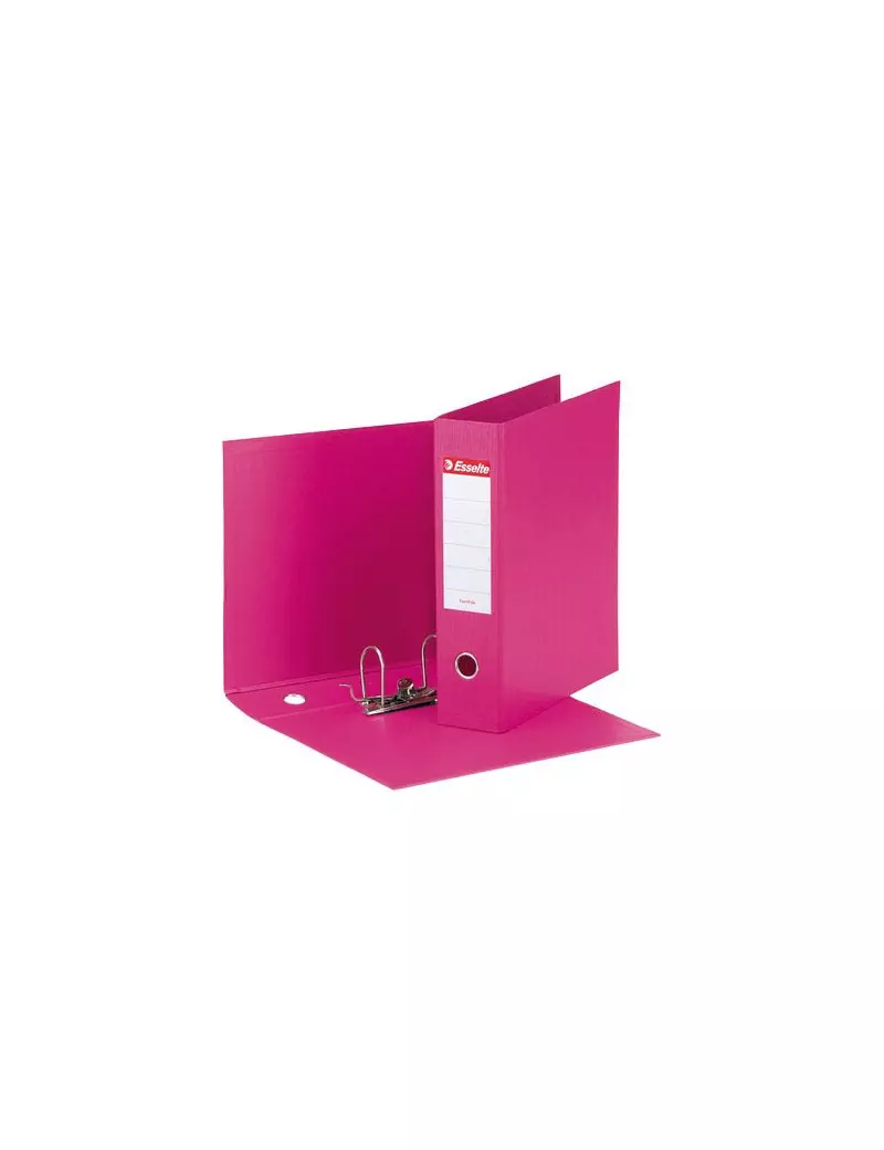 Registratore Eurofile Esselte - Commerciale - Dorso 8 - 23x30 cm - 390753900 (Fucsia)