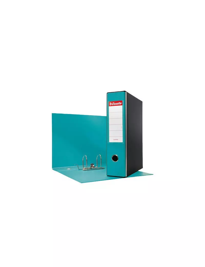 Registratore Eurofile Esselte - Protocollo - Dorso 8 - 23x33 cm - 390755800 (Turchese) Registratore Eurofile Esselte - Protocollo - Dorso 8 - 23x33 cm - 390755800 (Turchese)