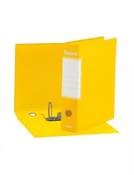 Registratore Oxford G85 Esselte - Protocollo - Dorso 8 - 23x33 cm - 390785090 (Giallo Conf. 6)