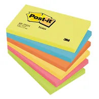 Post-it Note Energy 655-TFEN 3M - 76x127 mm - 67665 (Neon Arcobaleno Conf. 6)