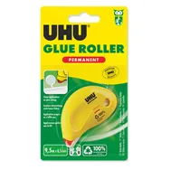 Colla Roller Usa e Getta Dry&Clean UHU - Permanente - 46 mm x 8,5 m - D1672