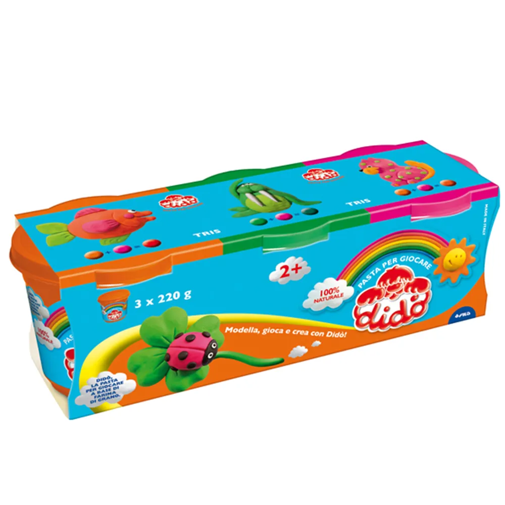Tris Didò Fila - 390461 (Arancione Verde e Magenta Conf. 3)