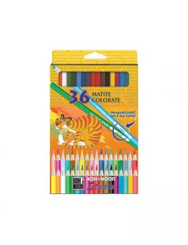 Pastelli Studio Koh-i-noor - 3,2 mm - DH3336 (Assortiti Conf. 36)