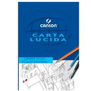 Blocco Disegno Carta Lucida Canson - 23x33 cm - 80/85 g - C200005826 (Bianco Conf. 25)