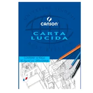 Blocco Disegno Carta Lucida Canson - A3 - 80/85 g - C200005827 (Bianco Conf. 10)