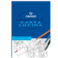 Blocco Disegno Carta Lucida Canson - A4 - 80/85 g - C200005825 (Bianco Conf. 25)