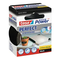 Nastro Telato Extra Power Tesa - 38 x 2,75 m - 56343-00034-03 (Nero)