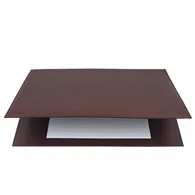 Sottomano Similpelle Niji - 48x32 cm - 2190-M (Marrone)