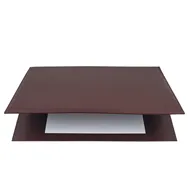 Sottomano Similpelle Niji - 48x32 cm - 2190-M (Marrone)