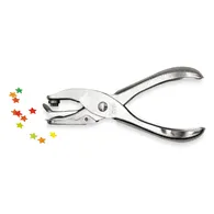 Perforatore a 1 Foro Lebez - 6 Fogli (Argento)