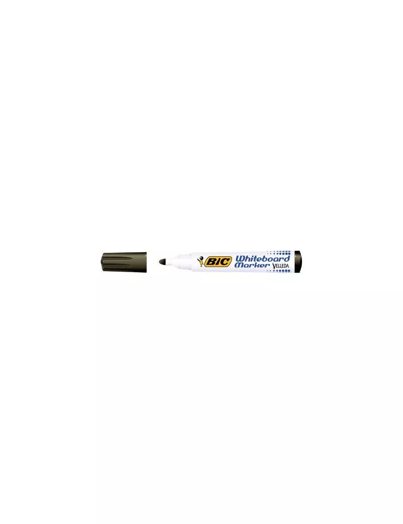 Marcatore per Lavagne Velleda 1701 Bic - Punta Tonda - 1,5 mm - 904937 (Nero Conf. 12) Marcatore per Lavagne Velleda 1701 Bic - Punta Tonda - 1,5 mm - 904937 (Nero Conf. 12)
