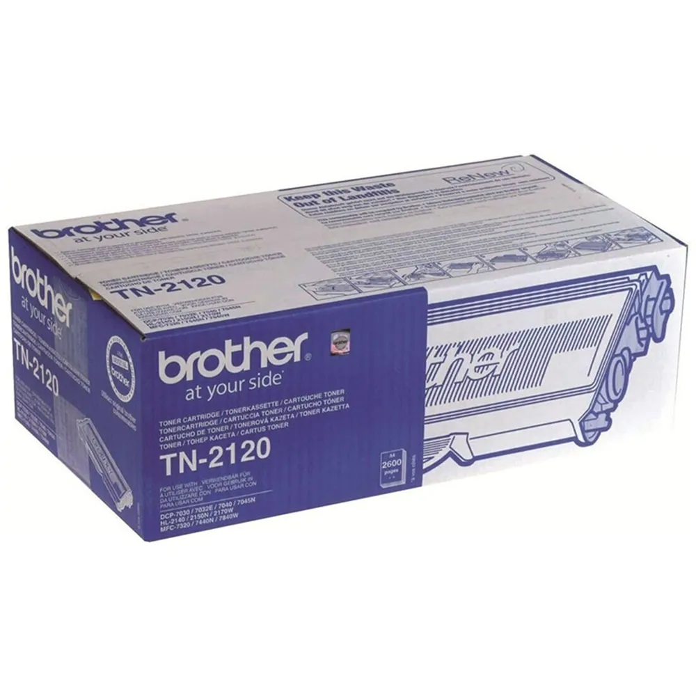 Toner Originale Brother TN-2120 (Nero 2600 pagine)