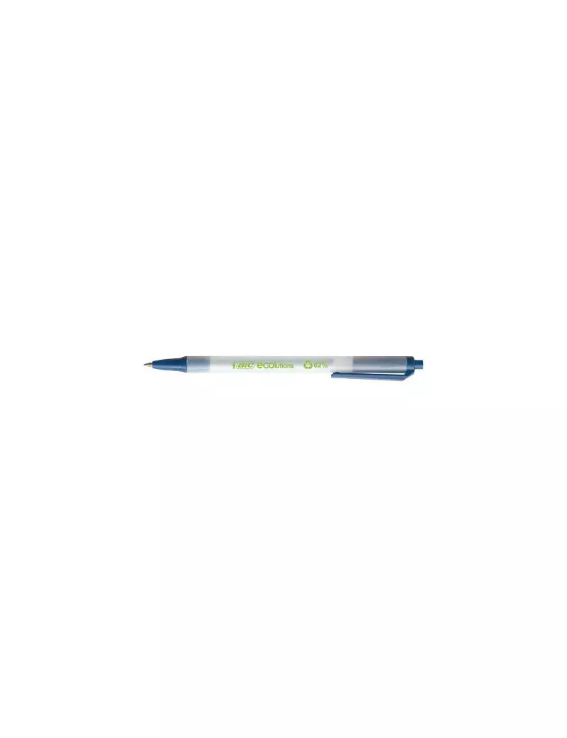 Penna a Sfera a Scatto Bic ECOlutions Clic Bic - 1 mm - 8806891 (Blu Conf. 50)