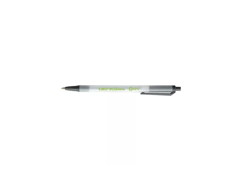 Penna a Sfera a Scatto Bic ECOlutions Clic Bic - 1 mm - 8806871 (Nero Conf. 50)