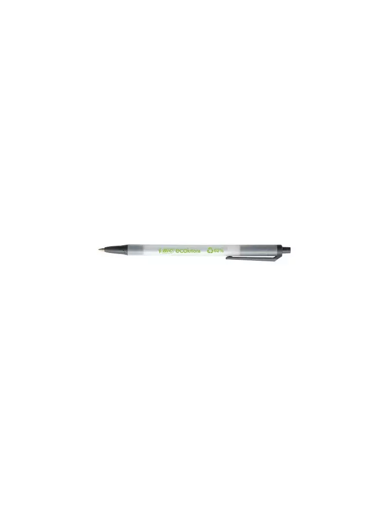 Penna a Sfera a Scatto Bic ECOlutions Clic Bic - 1 mm - 8806871 (Nero Conf. 50) Penna a Sfera a Scatto Bic ECOlutions Clic Bic - 1 mm - 8806871 (Nero Conf. 50)