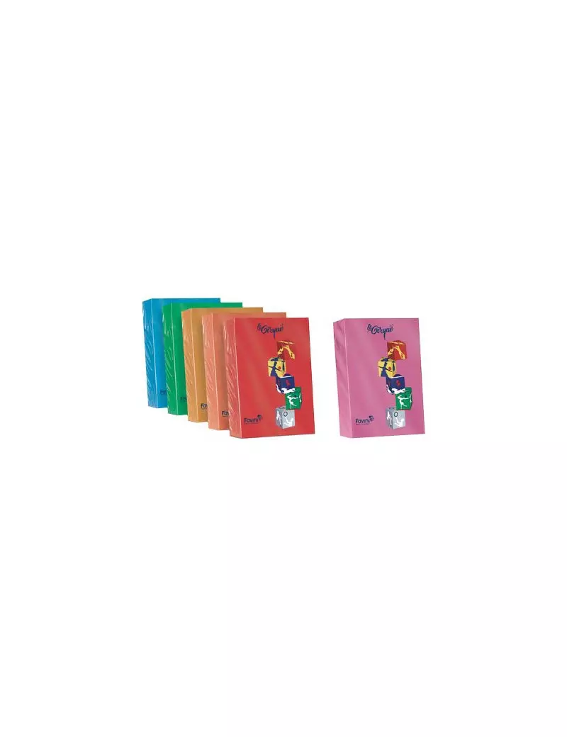 Carta Colorata Le Cirque Favini - A4 - 160 g - A74E304 (Arancio Forte Conf. 250) Carta Colorata Le Cirque Favini - A4 - 160 g - A74E304 (Arancio Forte Conf. 250)