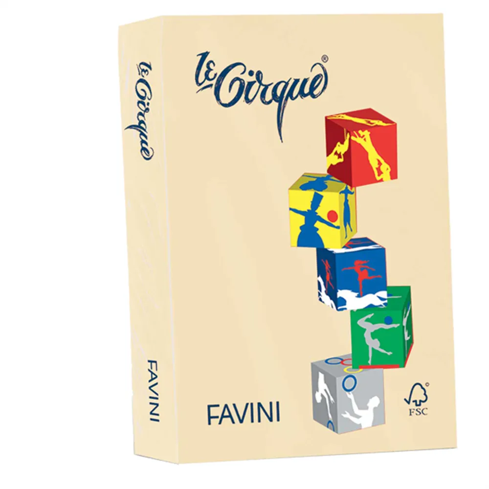 Carta Colorata Le Cirque Favini - A4 - 160 g - A74R304 (Camoscio Tenue Conf. 250)