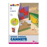 Cartone Ondulato Cannetè CWR - 50x70 cm - 2205 (Assortiti Conf. 10)