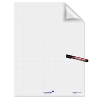 Blocco per Lavagna Legamaster - 80x60 cm - 25 Fogli - 159000 (Quadri 2,5x2,5 cm)