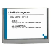 Targa Click Sign Durable - A5 - 4866-37 (Grafite)