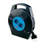 Prolunga Avvolgicavo MKC - 16A - 10 m - 2 Bipasso Schuko/16A - 492518043 (Nero)