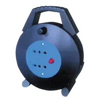 Prolunga Avvolgicavo MKC - 16A - 5 m - 2 Bipasso 10A/16A - 492518042 (Nero)