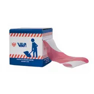 Film Segnaletico Viva - 75 mm x 200 m (Bianco e Rosso)