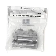 Blister in Plastica per Monete Holenburg - 1 Centesimo - 50 Monete (Trasparente Conf. 20)