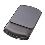 Tappetino Mouse in Gel con Poggiapolsi Fellowes - 15,6x25x2,6 cm - 9374001 (Grafite)
