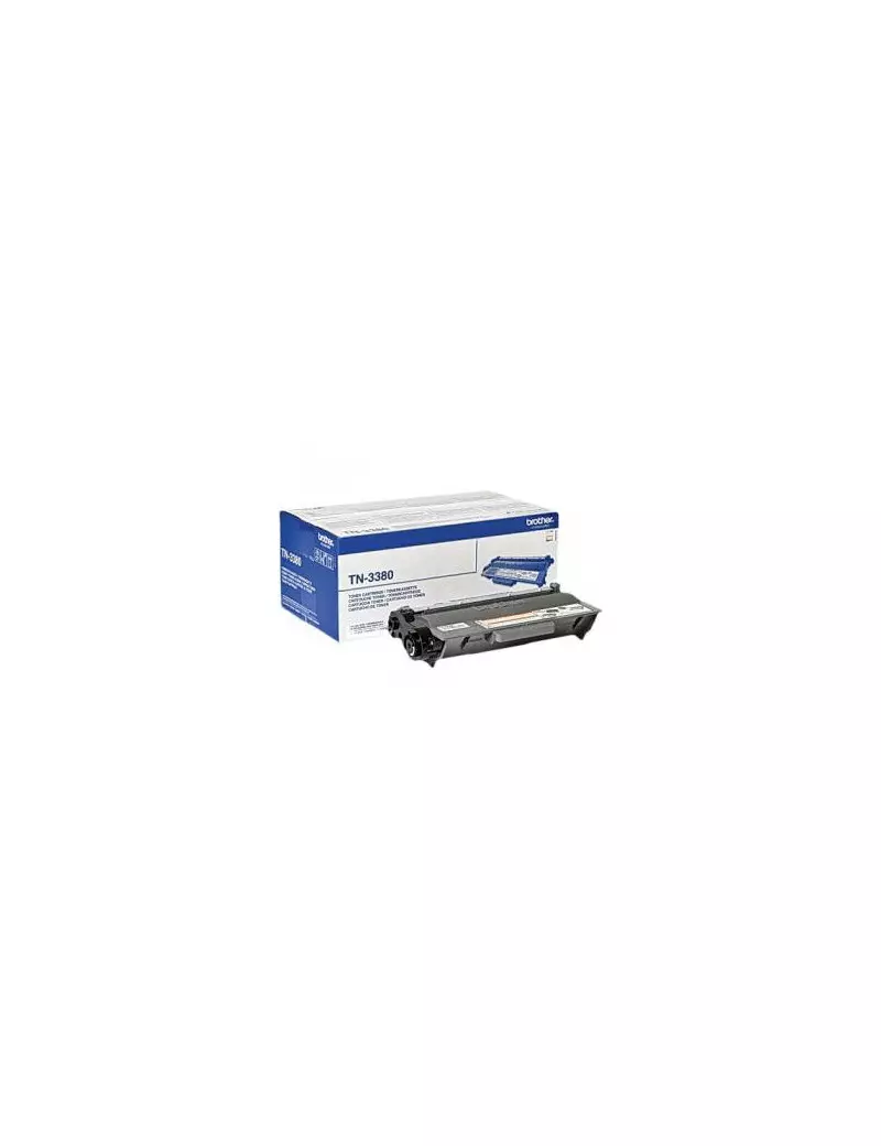 Toner Originale Brother TN-3380 (Nero 8000 pagine) Toner Originale Brother TN-3380 (Nero 8000 pagine)