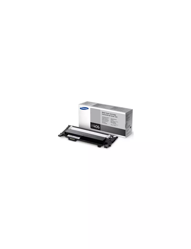 Toner Originale Samsung CLT-K406S SU118A (Nero 1500 pagine) Toner Originale Samsung CLT-K406S SU118A (Nero 1500 pagine)