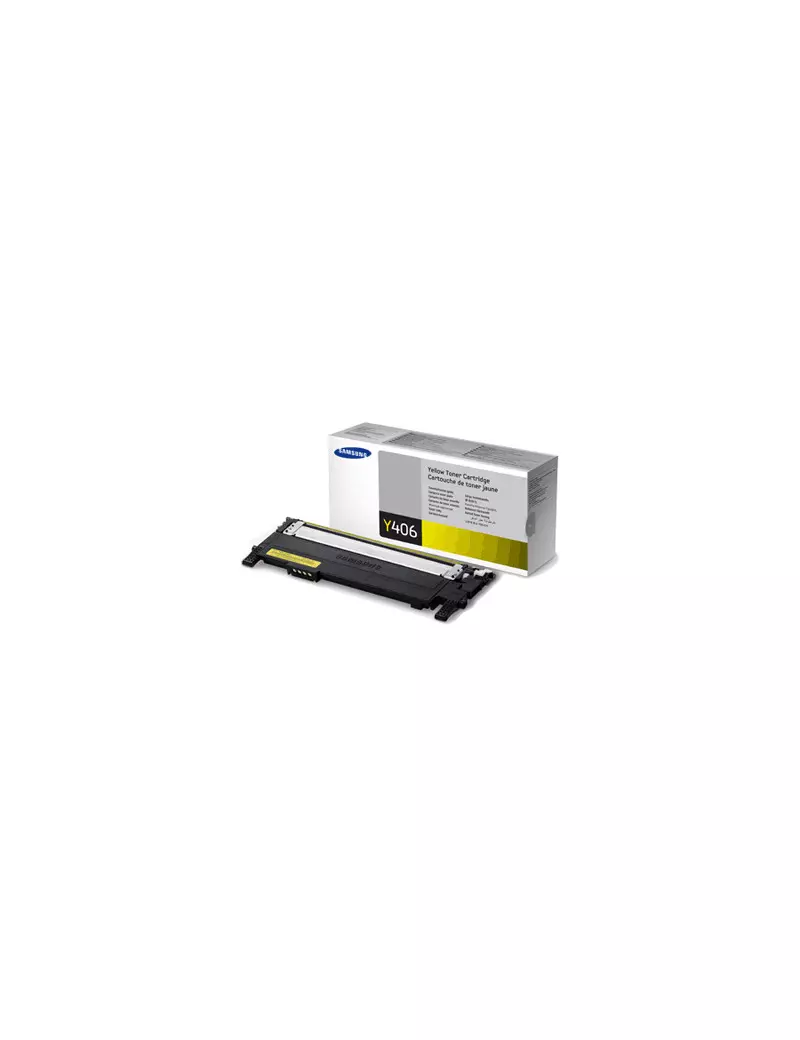 Toner Originale Samsung CLT-Y406S SU462A (Giallo 1000 pagine) Toner Originale Samsung CLT-Y406S SU462A (Giallo 1000 pagine)