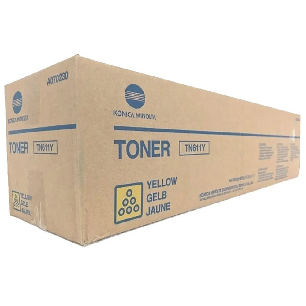 Toner Originale Konica Minolta TN611Y A070250 (Giallo 27000 pagine)