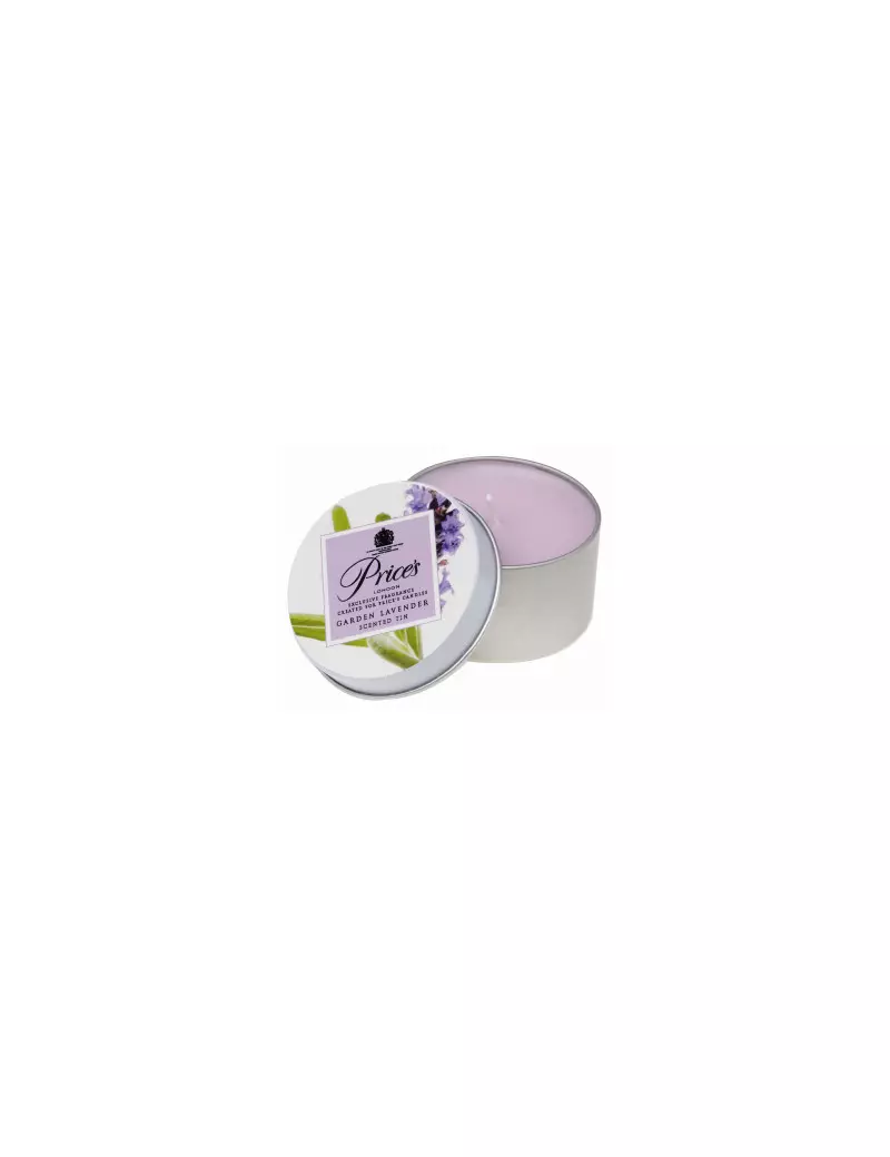 Candela in Lattina Price's - Fragrance (Garden Lavender) Candela in Lattina Price's - Fragrance (Garden Lavender)