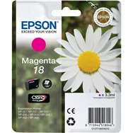 Cartuccia Originale Epson T180340 18 (Magenta 180 pagine)