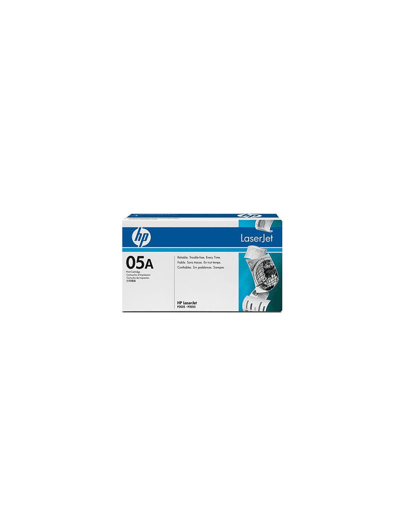 Toner Originale HP CE505A 05A (Nero 2300 pagine)