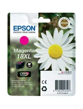 Cartuccia Originale Epson T181340 18XL (Magenta XL 450 pagine)